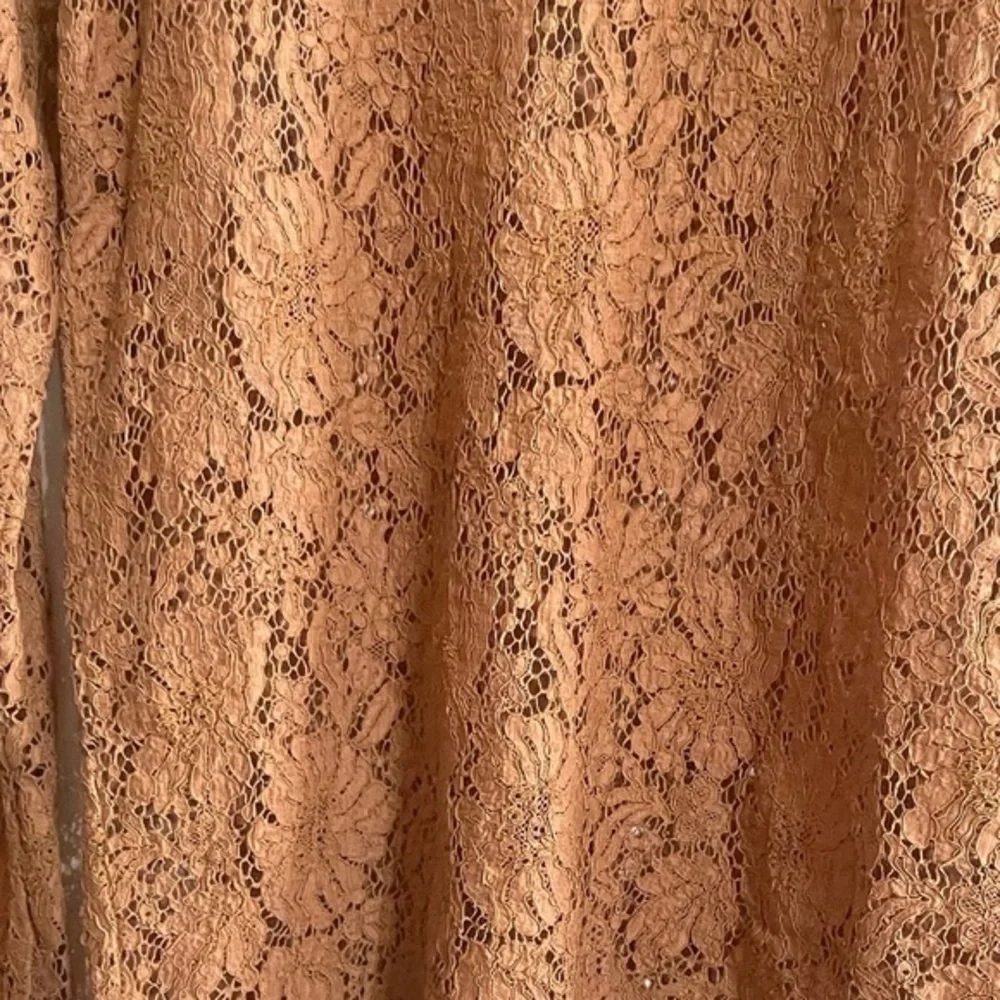 GUCCI Mens Brown Runway Cotton Lace Shirt
